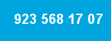 923 568 17 07 923 568 17 07